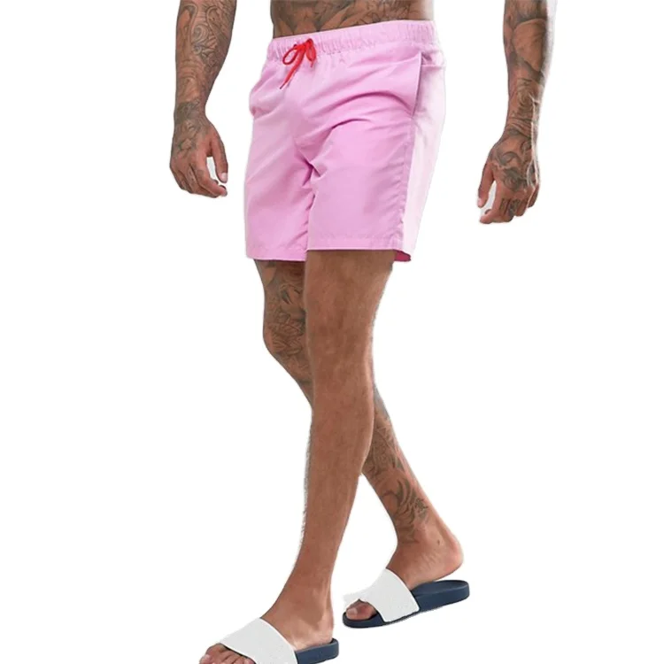 China Clothing Factory Huilin Apparel High Quality Board Shorts Custom Wholesale Beach Shorts Men Swimwear Beachwear