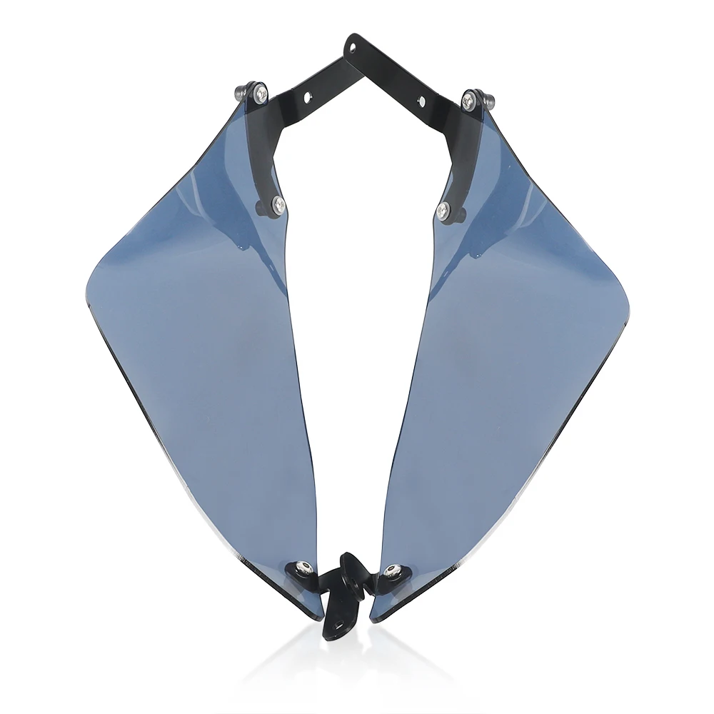 For DUCATI Desert X 2022 2023 Motorcycle Accessories Acrylic Side Spoiler Wind Deflector Wing Fairing Cover Protector Guard