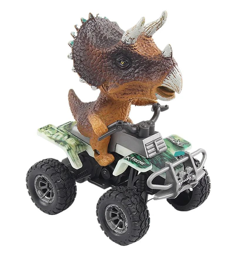 8 Pieces Pack Dinosaur Pull-back Car for Kids