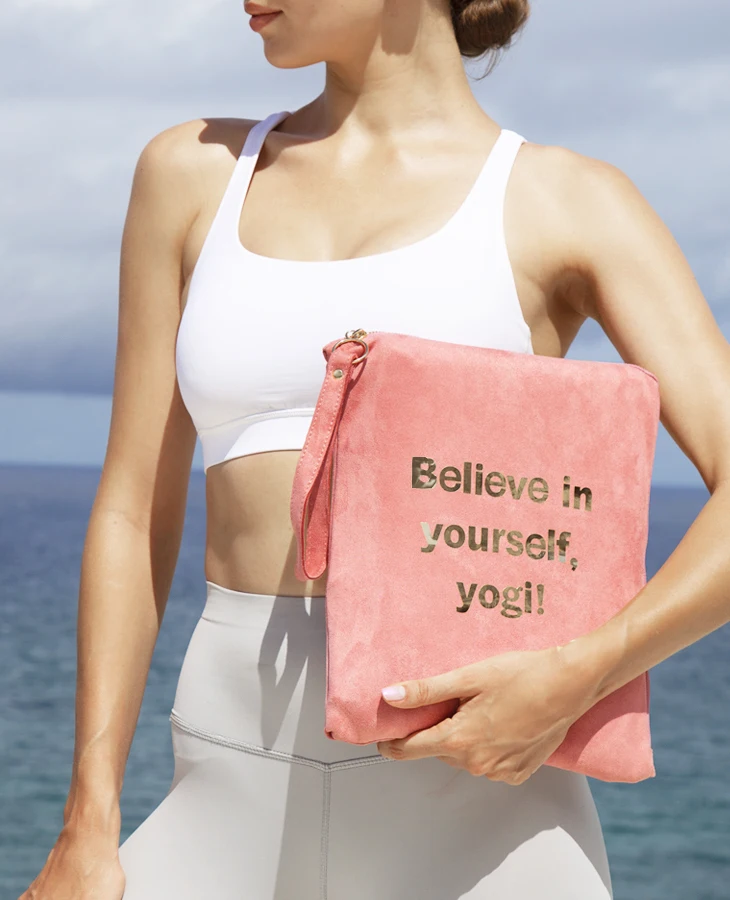 Wholesale Best Custom Logo Gym Black Light OEM Customized Trip Adult Camping Outdoor Fabric Travel Yoga Mat Set  Yoga Bag