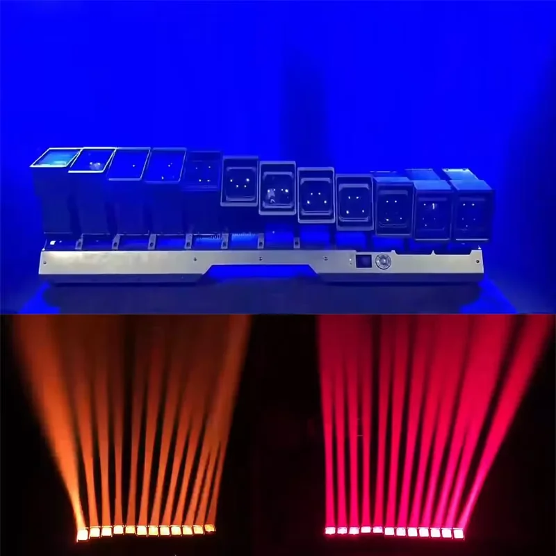 AOPU 12X60W Beam Moving Head Wash Light Stage Lighting For DJ Bar Night Club Party