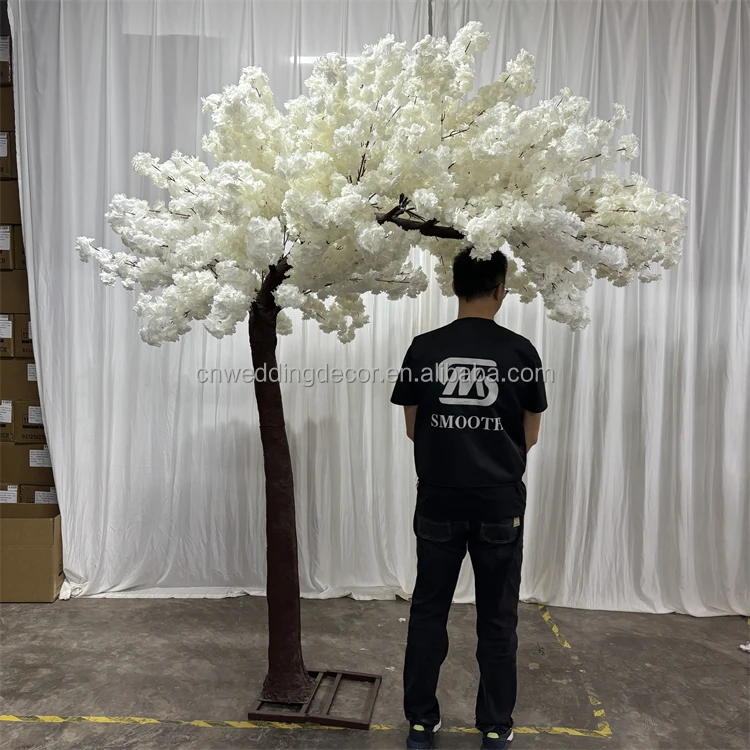 SMOOTH Large Indoor Outdoor Landscaping Wedding Decorations Artificial Cherry Blossom Trees For Event