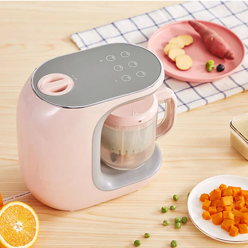 Baby Food Mixer Maker multifunctional Food Processors with touch screen Food Making Machine with Steam Cooker BPA Free Tritan