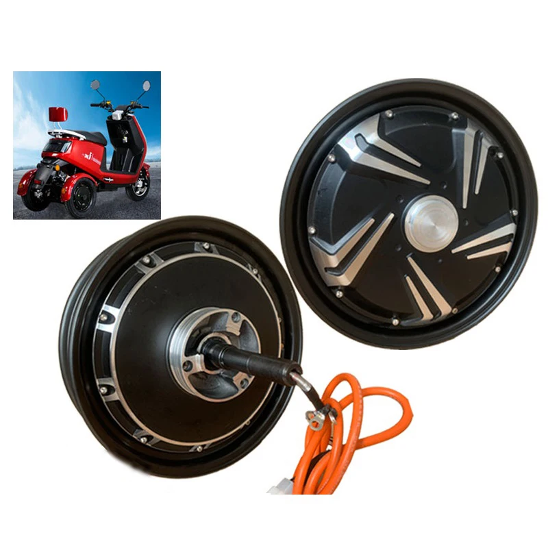 Electric motorcycle motor 10-inch single shaft 60V 72V 1000W electric tricycle bldc motor