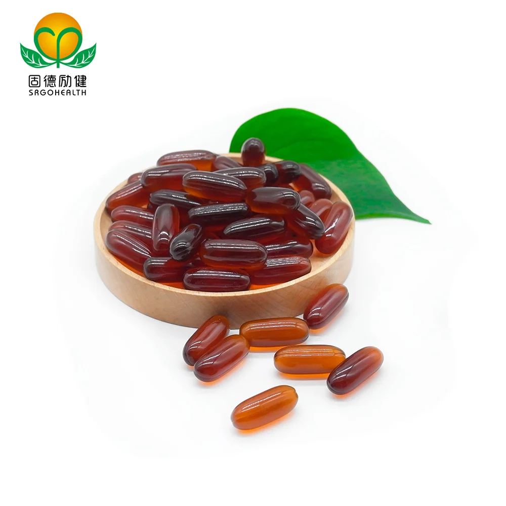 Food Supplement Lecithin Softgel Capsule