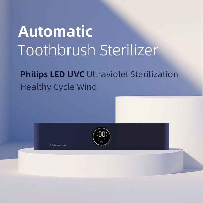 Новый дизайн оптовая продажа высококачественный настенный держатель интеллектуальная зубная щетка UVC