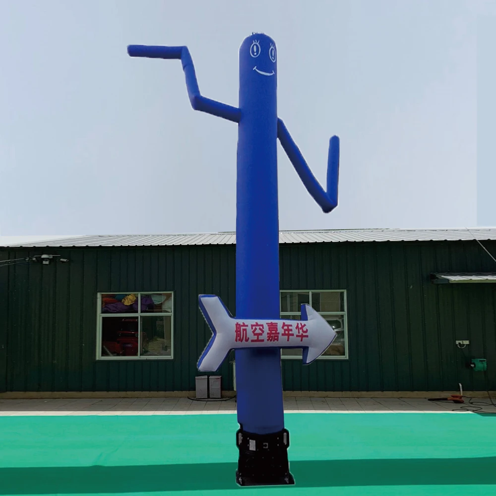 NO.1 Custom advertising dummy air tube man outdoor sports inflatable clown advertising inflatable sky dancer