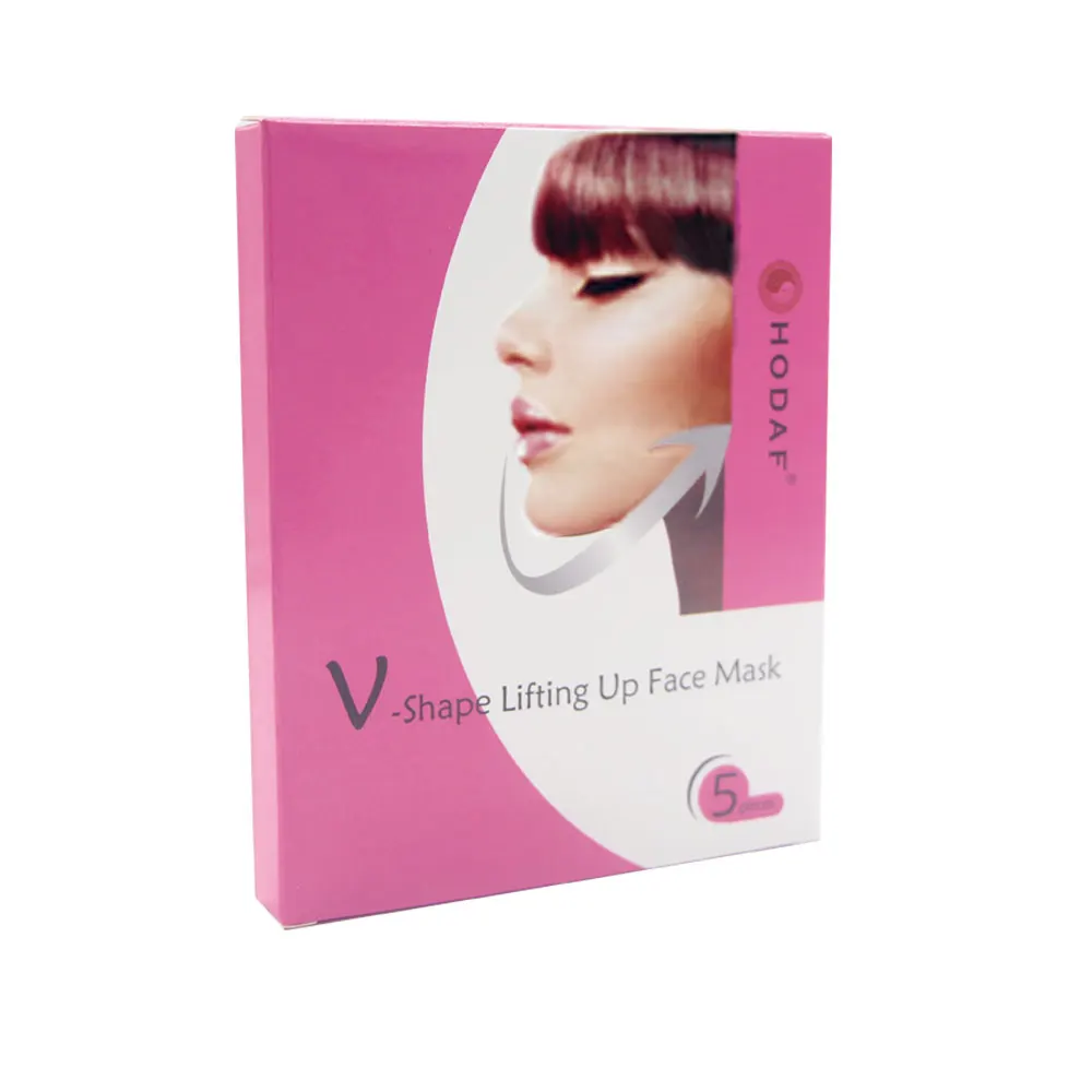 Hodaf Cosmetic 7 Piece Jawline v Shaped Line Face Contour Facial Lifting up Slimming Mask
