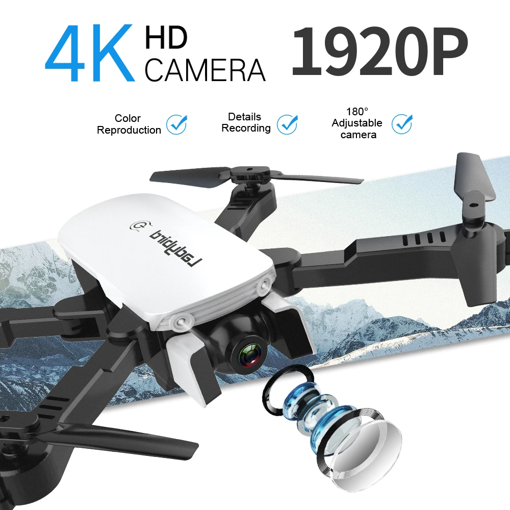 2020 Новое поступление Дрон с камерой 4K мини-Дрон для взрослых радио + управление