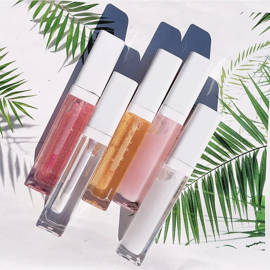 Private Label Lip Gloss Lip Oil Wholesale Vegan Fruit Lipgloss Oil Lip Gloss Plumper Oil