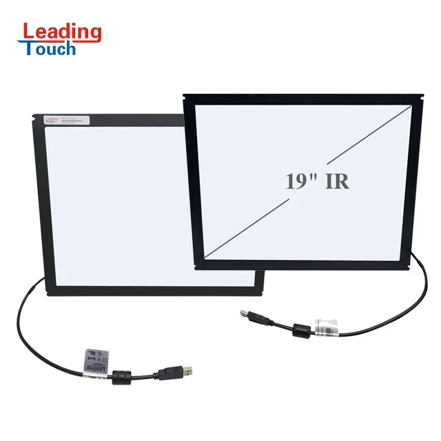 LeadingTouch Factory Direct Sales 19 inch High Quality IR smart interactive infrared touch screen frame 10 Points