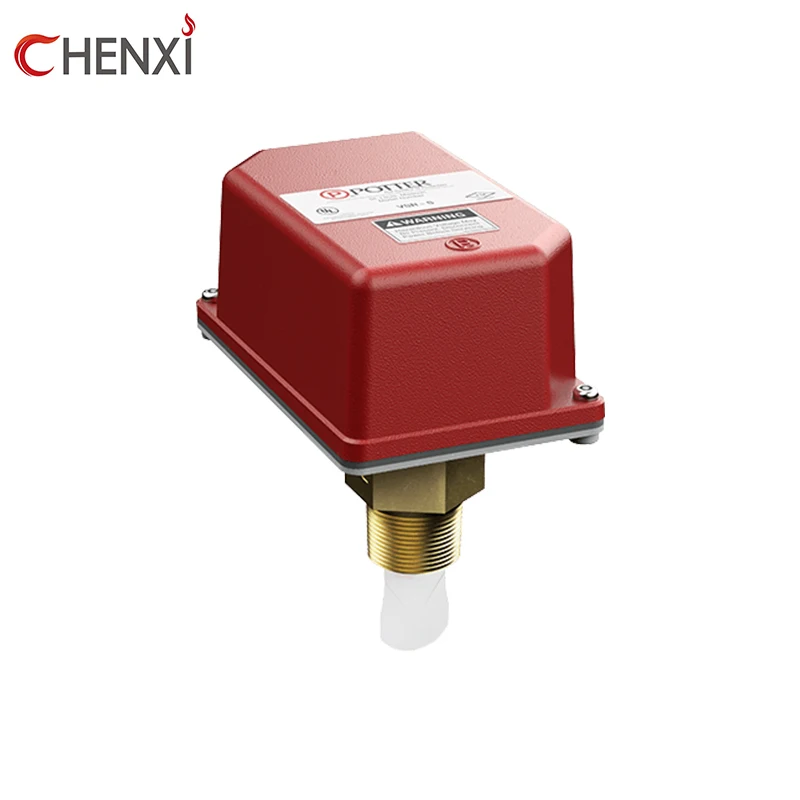 UL CE standard corrosion resistant vane type POTTER water flow indicator alarm switch with retard