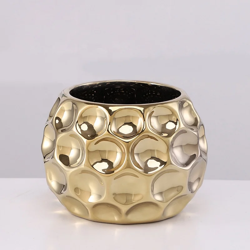 Цветочный горшок в скандинавском стиле Классический круглый керамический для комнатных растений суккулентов компьютерный стол гостиной