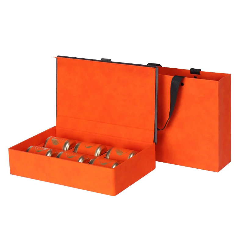 Manufacturers direct tea world cover small pot tea gift box set book box high-end gift box