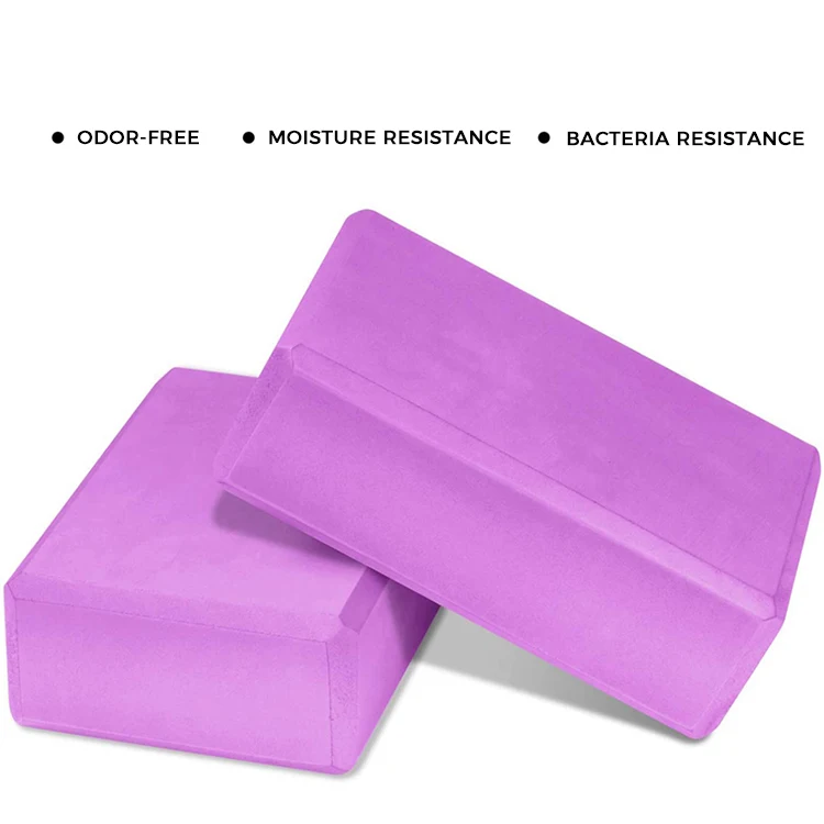 Factory Direct Supply Eco Friendly Lightweight High Density EVA Foam Yoga Block
