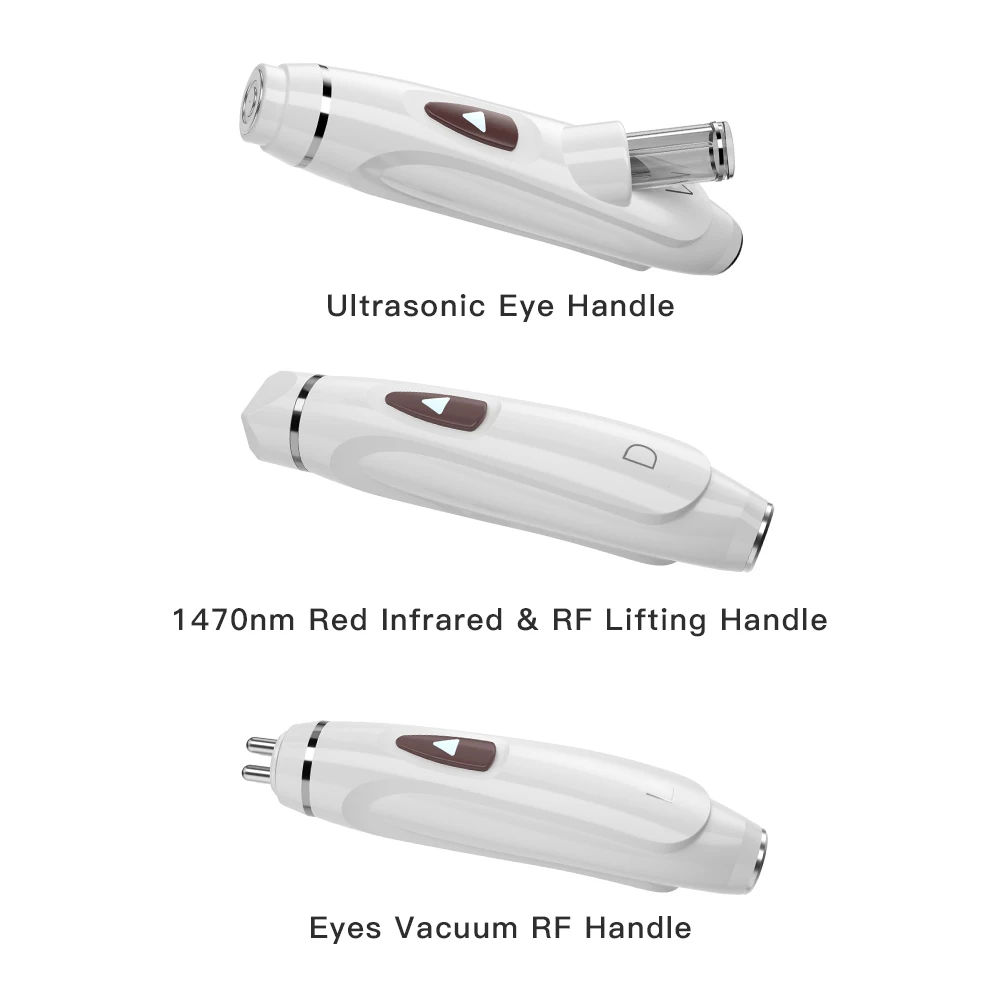 Home Use Ultrasonic Beauty Instrument Professionals Eye Care Machine with Three size head