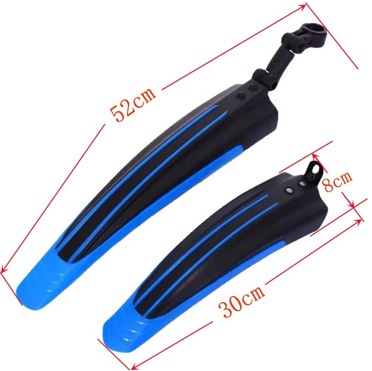 Two-color mountain bike bike fender bike retaining board mud removal tile accessories flying dragon mud board