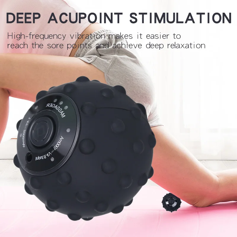2024 Shiatsu Muscle Massage Roller Body Massager with Heat Function Relaxation massage ball