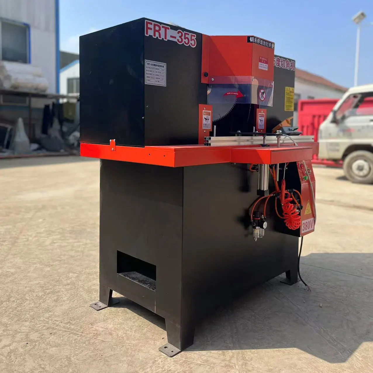 FRT-350 Factory Price angle aluminium photo frame 45 degree cutting machine for sale