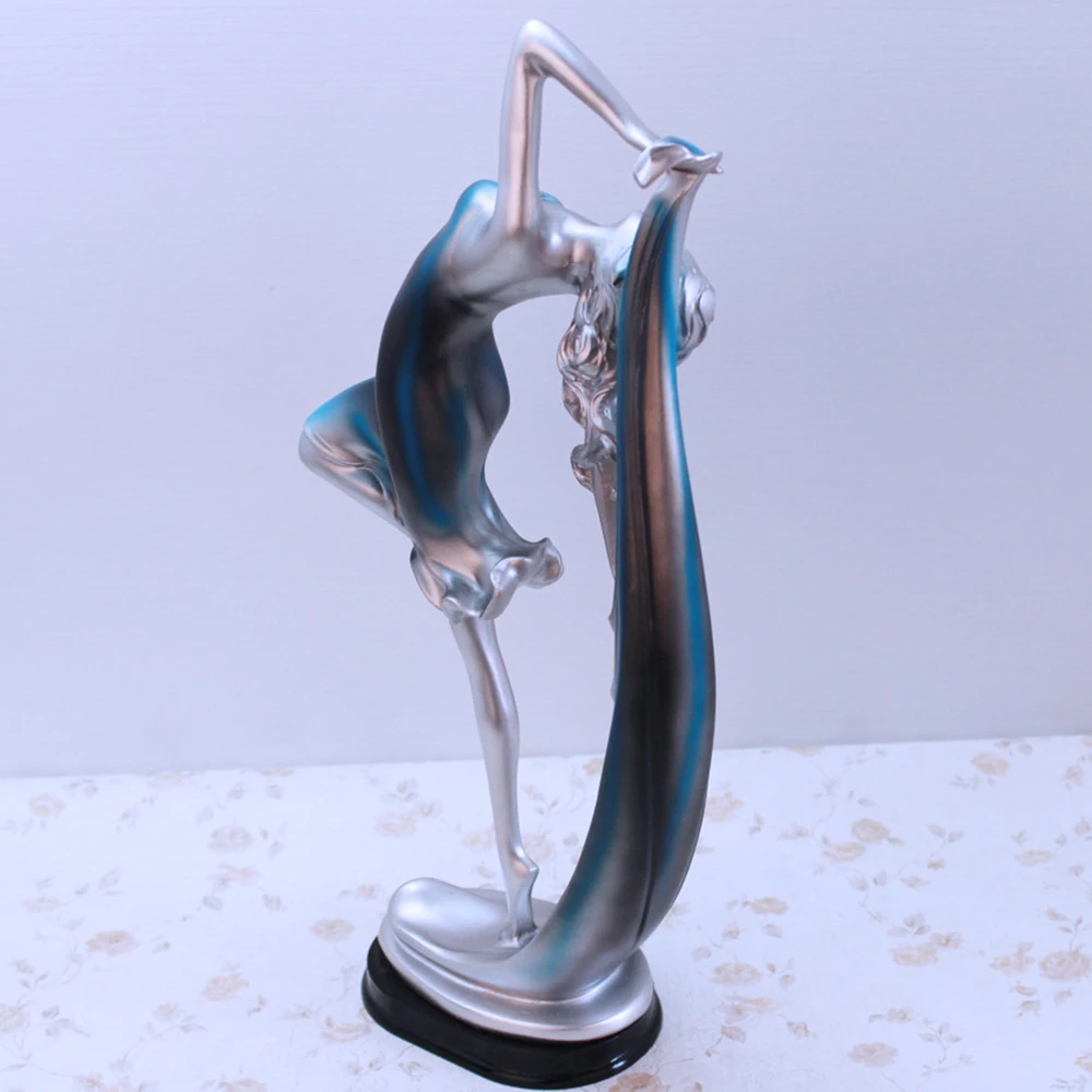 Resin Statue, Resin Gift, Dancing Girl Figurine