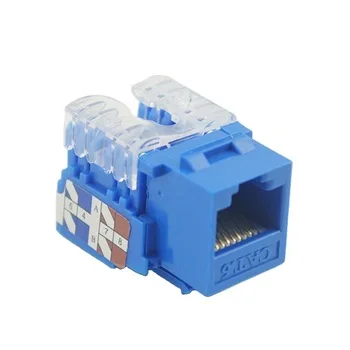 UTP cat 6 keystone jack/cat6 module/RJ45 keystonejack