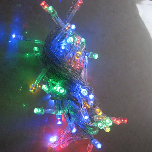 Hot sale Christmas decorations 10 meters 100 LED bulbs wireless Christmas Lights luces de navidad