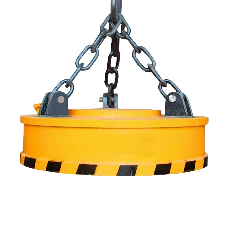 Magnetic Chuck Strong Electromagnet Mine Electromagnetic Iron Magnet Lifter For Handing Scrap Steel Iron