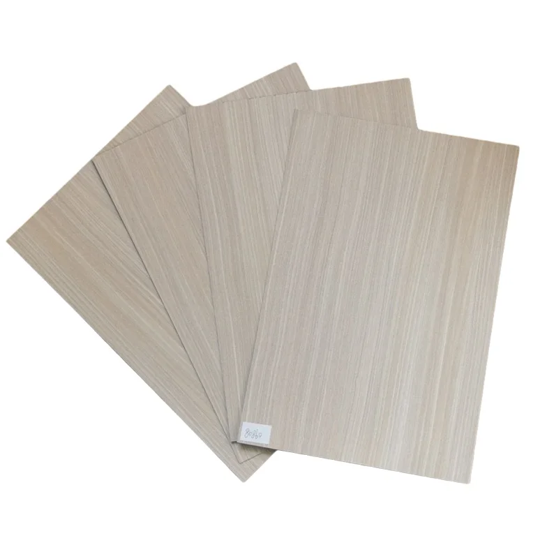 Oak Grain Fireproof 0.6mm Postformed 0.7mm 0.8mm HPL Plastic Laminate for Kitchen Cabinet Wardrobe Door