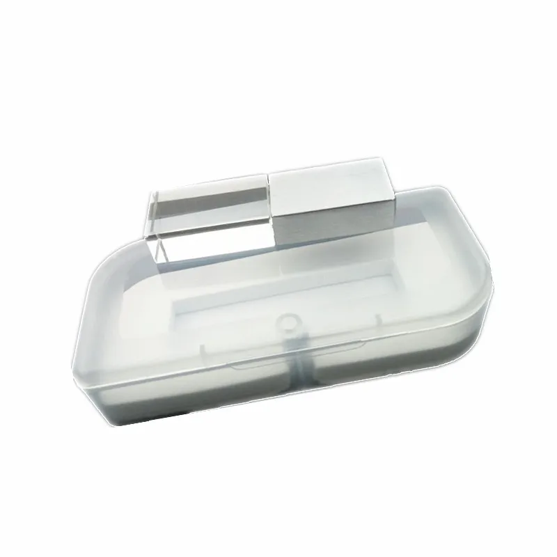 
Car Logo Drives Acrylic usb Sticks 3D Print Custom Logo 16GB 8GB 4GB Led Light usb Flash Pendrive 32GB Transparent Glass 