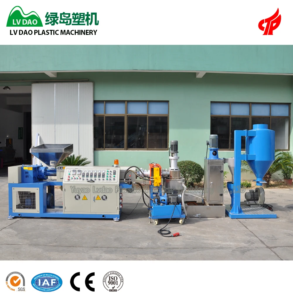 Новая технология экструдер для горячей резки водяных колец HDPE