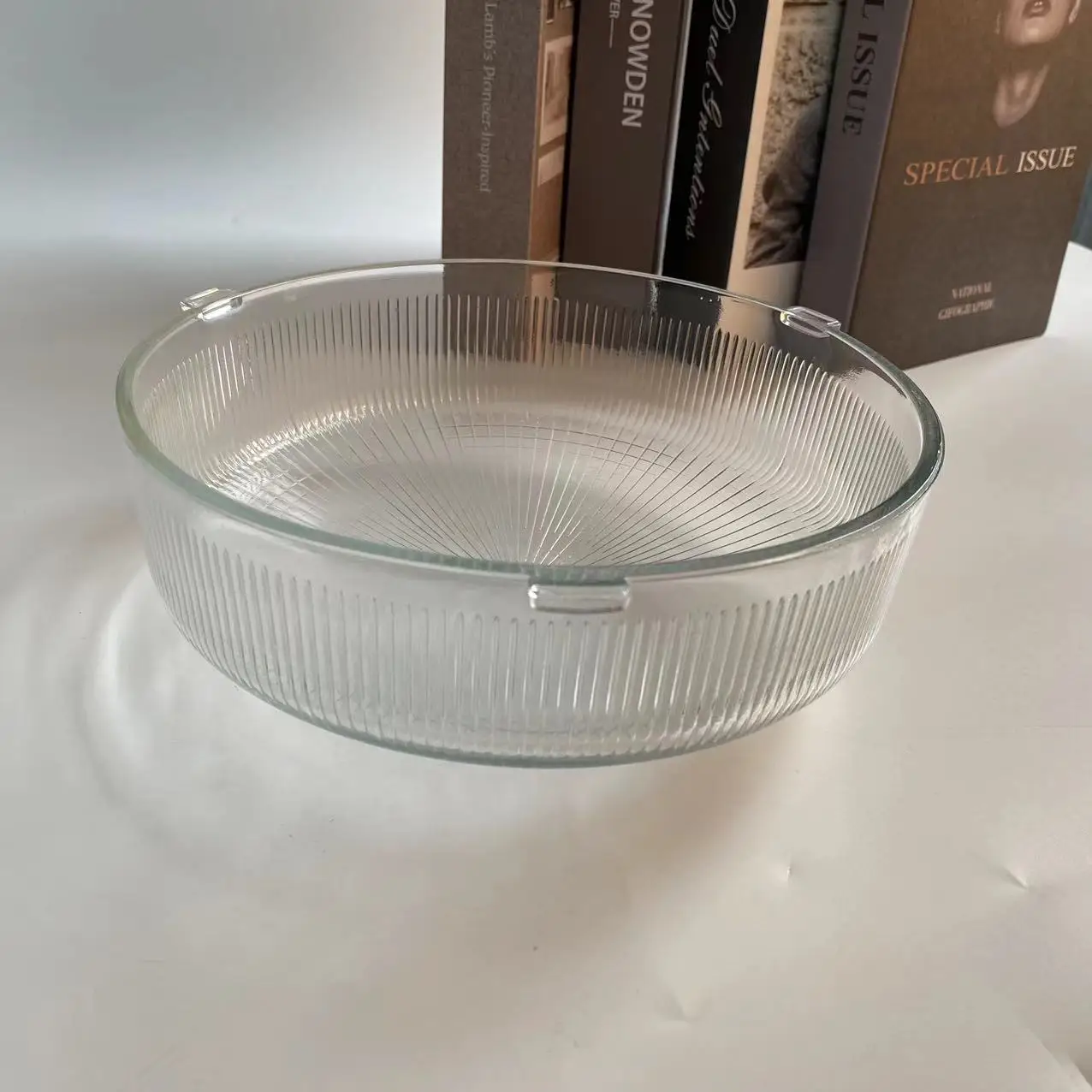 Glass Cover Tempered Clear Glass Lamp Shade Transparent Explosion Proof Lampshade