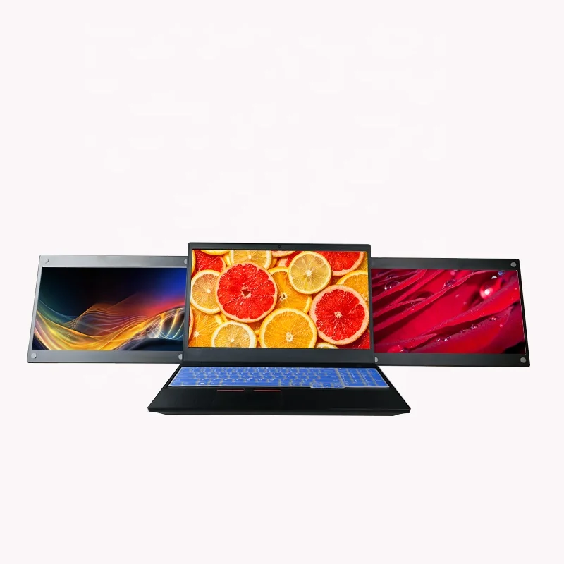 13.3 inch Portable Monitor IPS Trio Portable Dual Triple Screen Laptop Monitor
