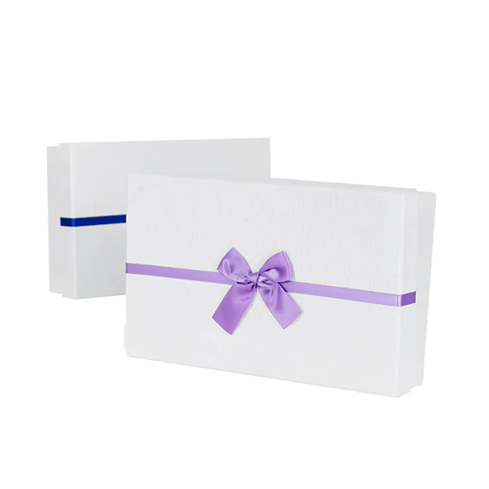 
custom clothing bra underwear swimwear packing white paper box manufacturer 