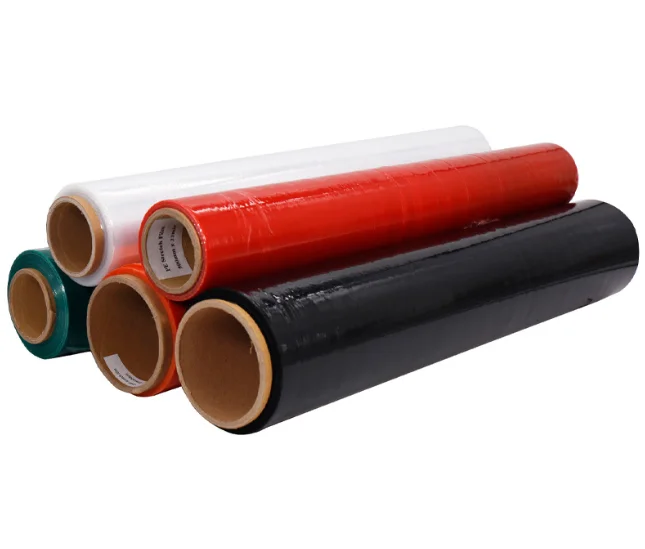 100% Raw Material 25 Micron Jumbo Roll Clear Lldpe Film Stretch Film