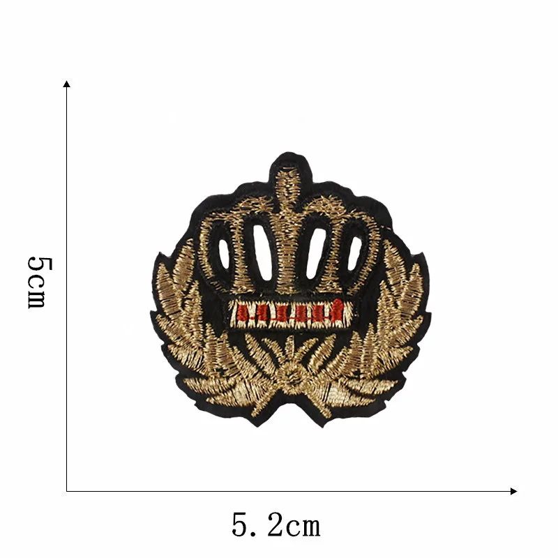 Garment Clothes Accessories Design Brand Cloth Appliques Hat Jacket Embroidered Patches Sewing On