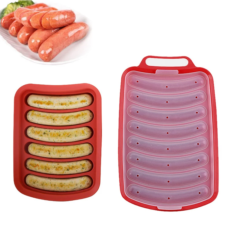 
2021 new product ideas cookware sets baking tools silicone sausage mold for kitchen silicon mould cake molds 
