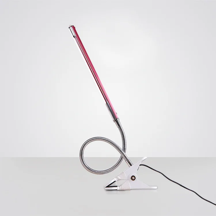 2021 flexible led table lamp clip office desk lamo with clamp study lamp for living room led light