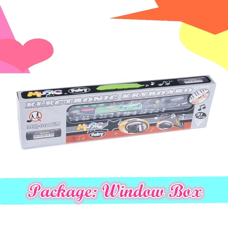 
Cheap Price Children 31 Keys Plastic Toys Piano With Microphone and Radio 