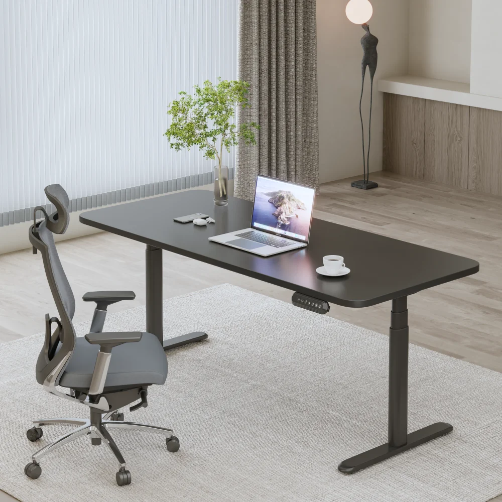 Best Price Practical Healthy Ergonomic Computer Adjustable Electric Stand up Desk Office Desk Computer Desk Sit to Stand Table