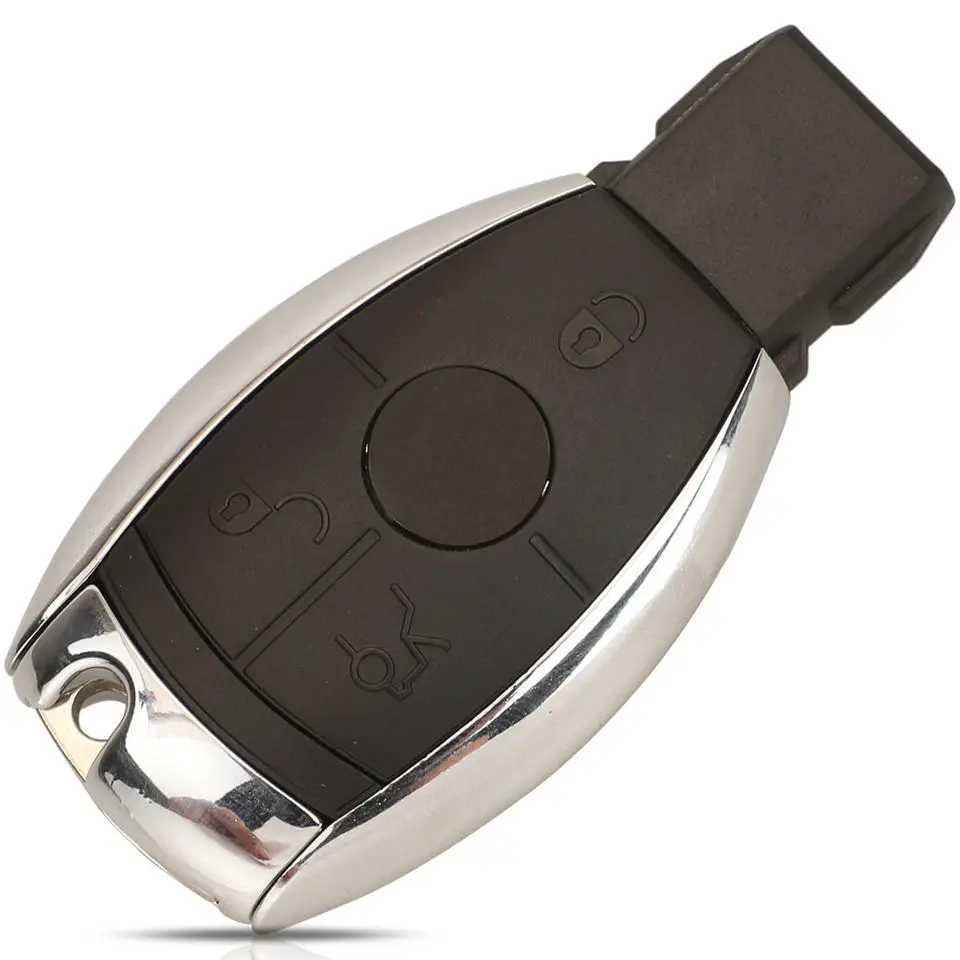 3 4 Buttons Keyless go Entry Remote Car Key Case  W203 W210 W211 Amg W204 C E S Replacement Key Cover Fob For Mercedes Benz
