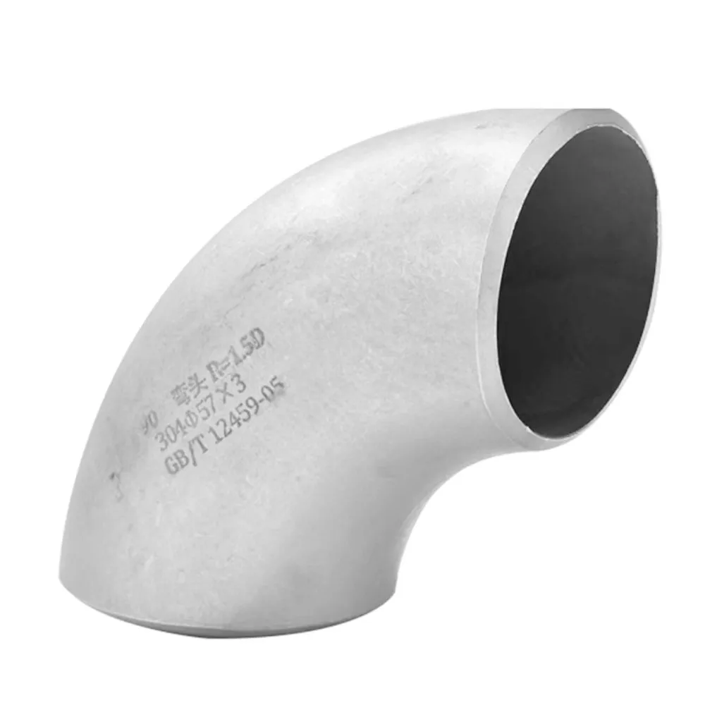 316/304 Stainless Steel 90 Degree BW Elbow Pipe Fittings