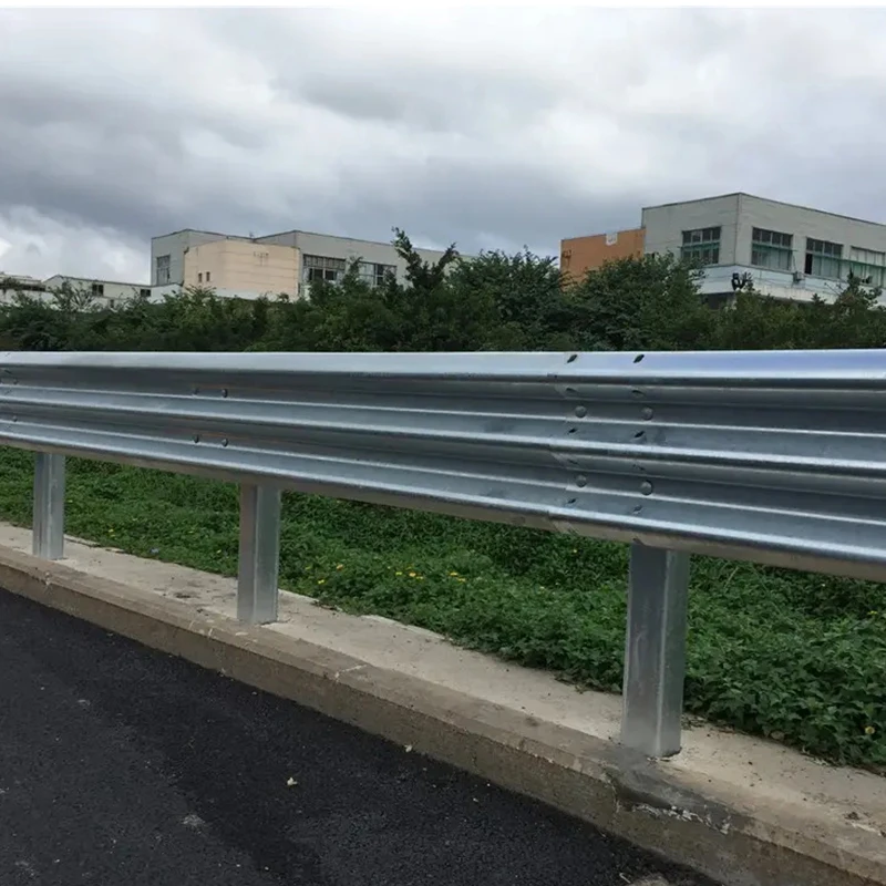 Highway Guardrail Cost Per Foot Road Barrier Metal Armco Steel Guard Rail