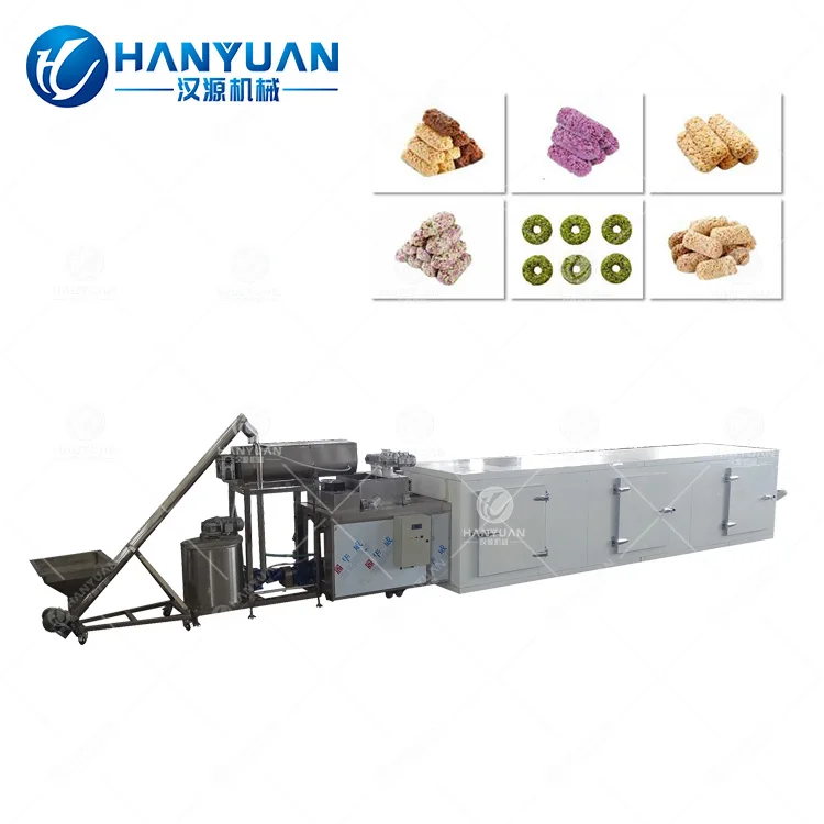 Automatic Oatmeal chocolate/cereal bar chocolate/grain bar Chocolate making machine