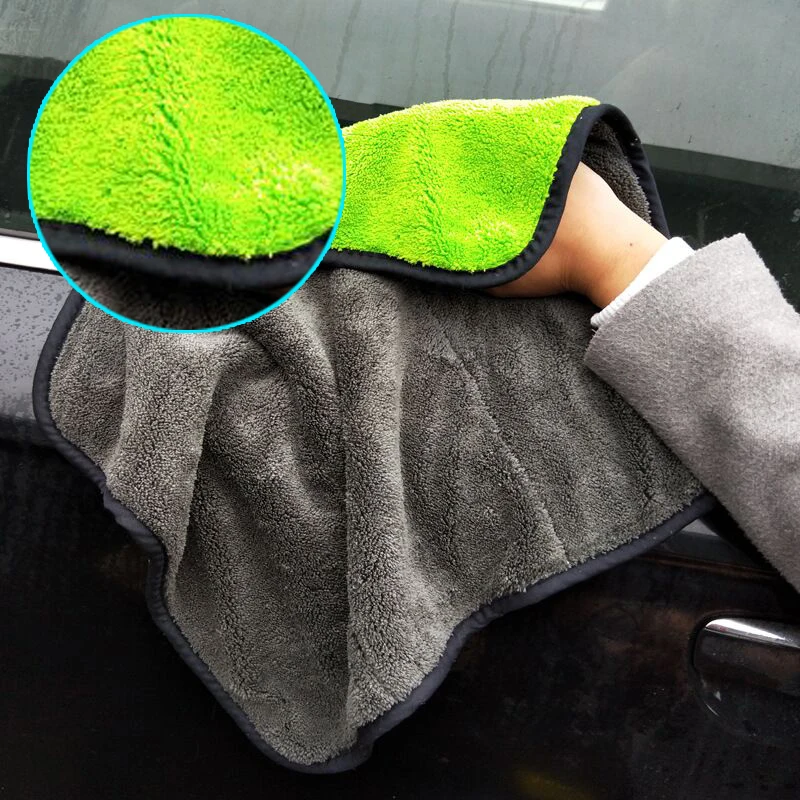Microfiber Coral Fleece 840gsm Washing Cloth Microfibre Car Wash Towel