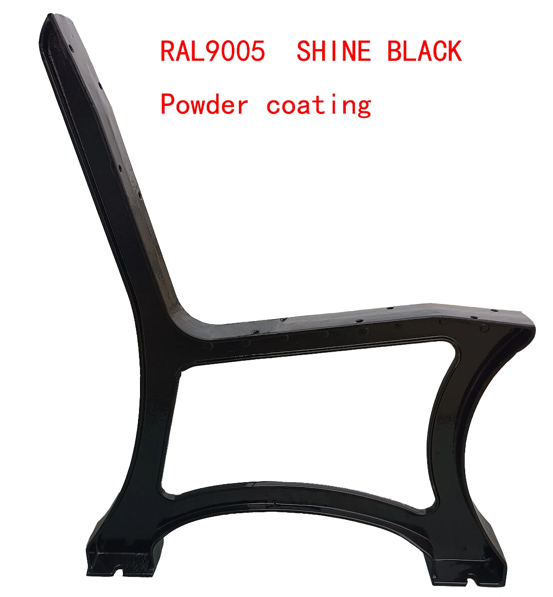 outdoor wrought iron furniture legs acrylic bench leg