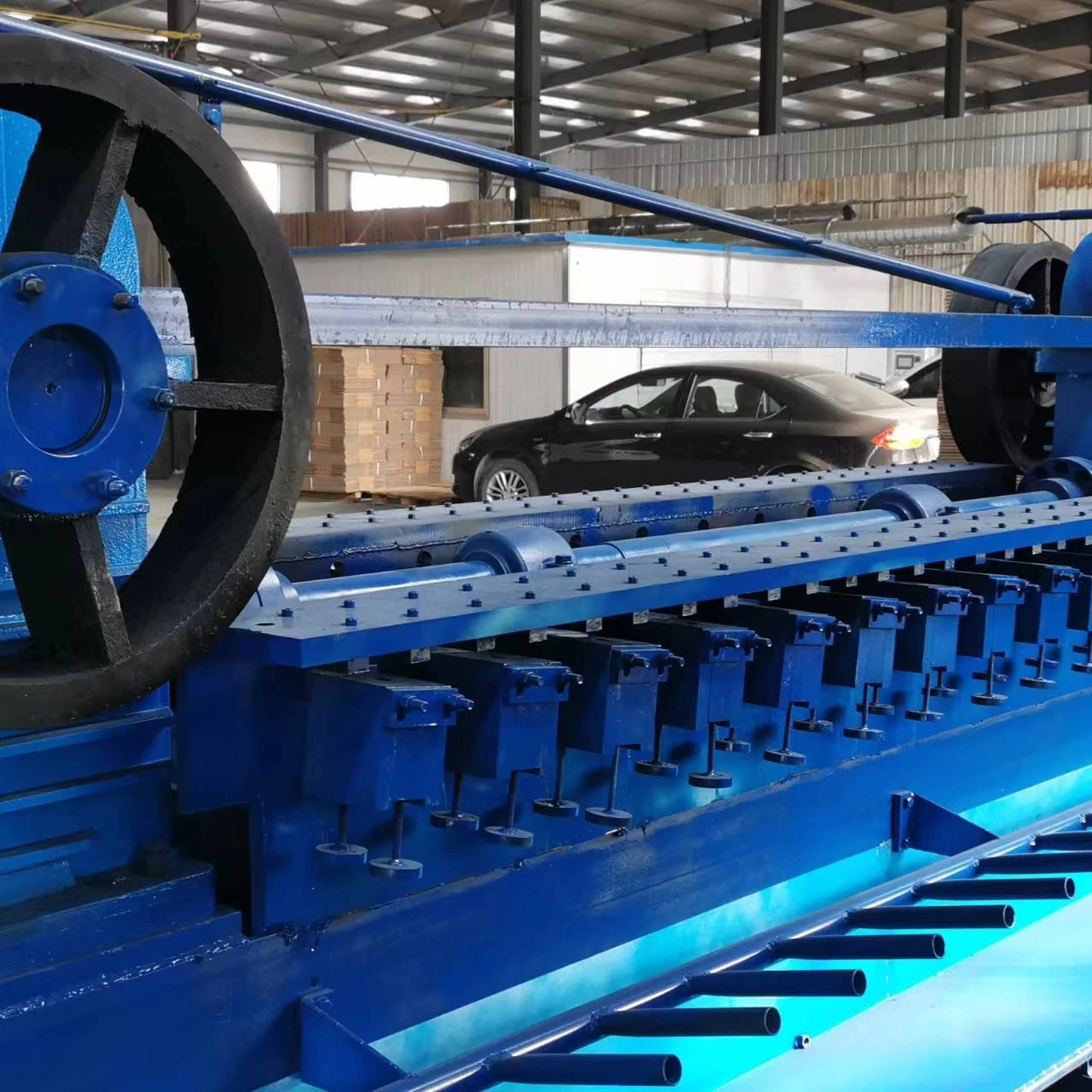 Automobile brake pad friction material production equipment steel wool making machine