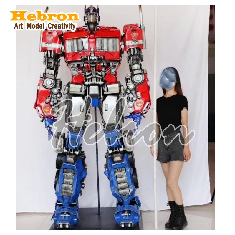 Custom Life Size Led Cosplay Realistic Transforme Robot Costume For Optimus For Prime Performance Wear Adult Robot Costume