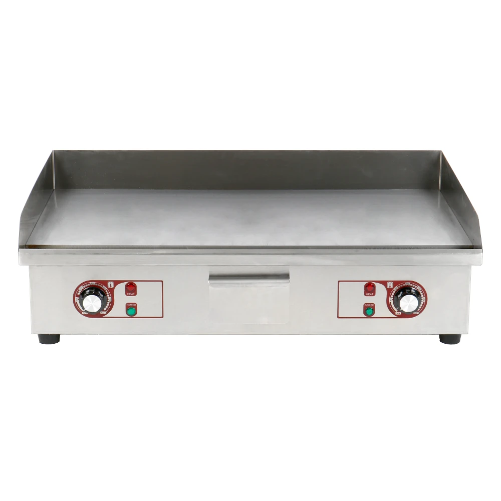 Stainless Steel Kitchen Grill BBQ Burger Fryer Wholesale Countertop Griddle Electric