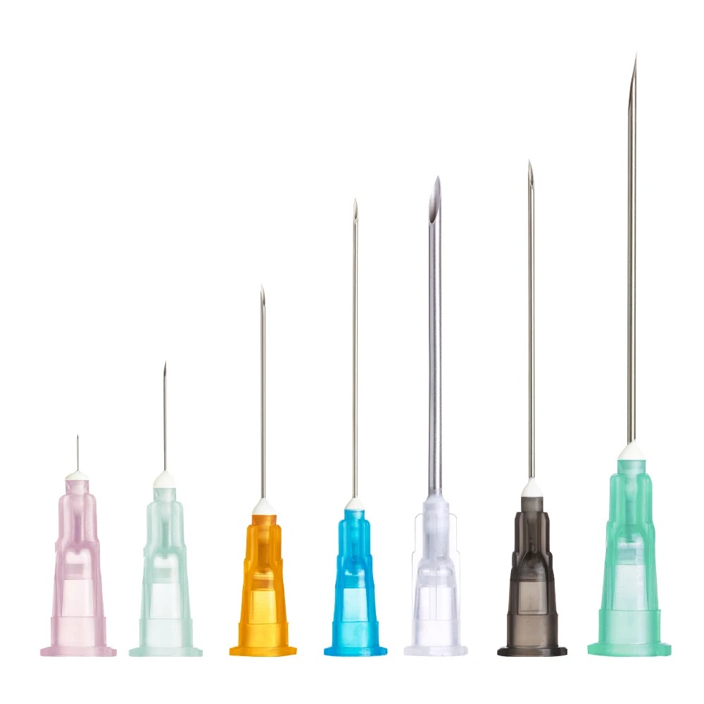 30g 32g 4mm 6mm 8mm 12mm 25mm Hypodermic needles for injection syringe