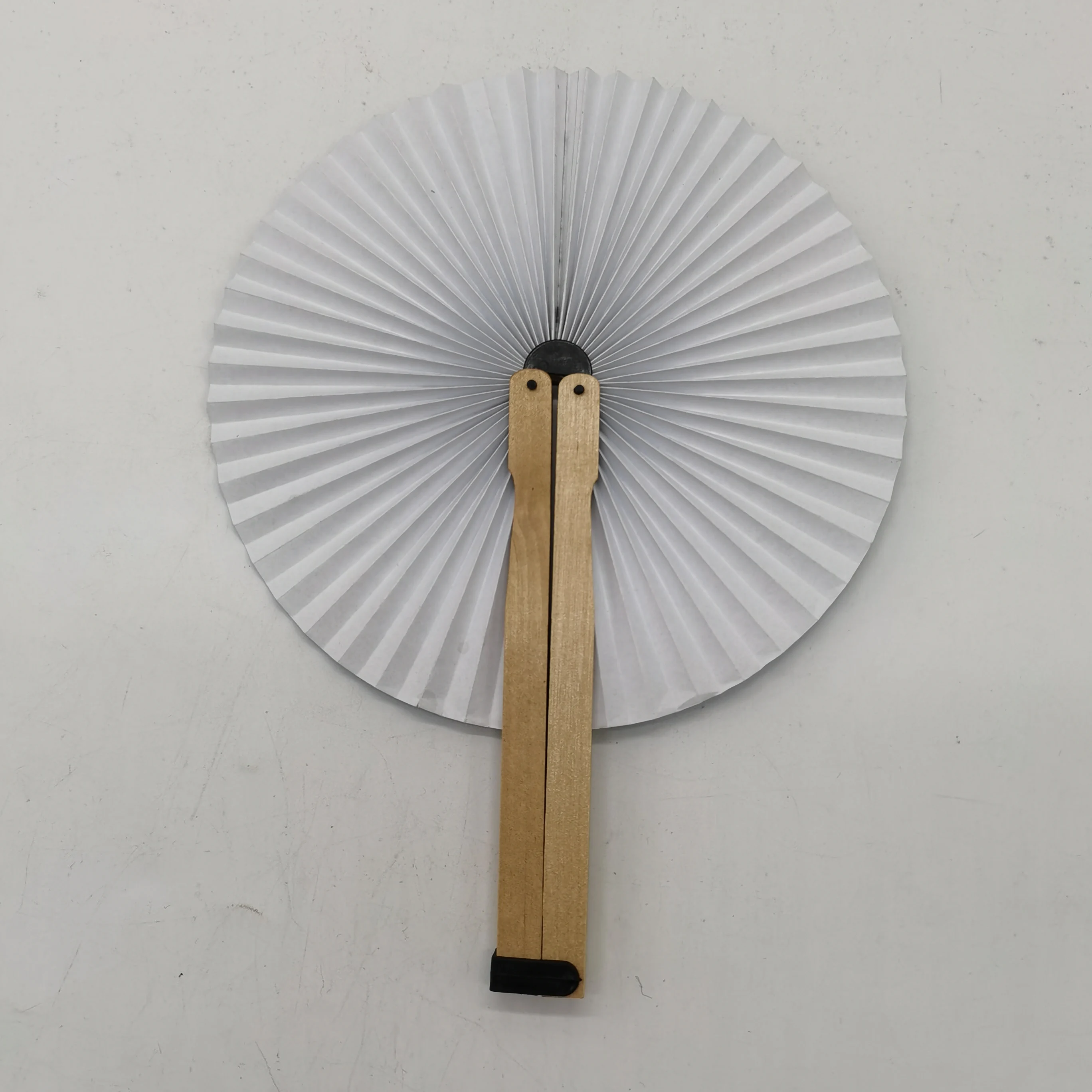 Custom Logo Print Wood Hand Held Fan Folding Fan Custom Hand Fan